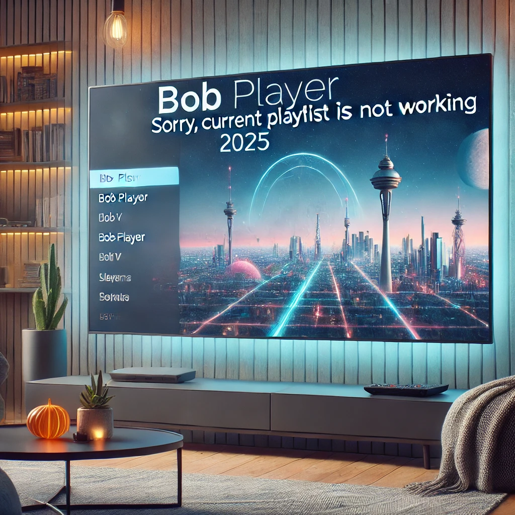 Solving the ‘Sorry, Current Playlist Is Not Working’ Issue on BOB Player