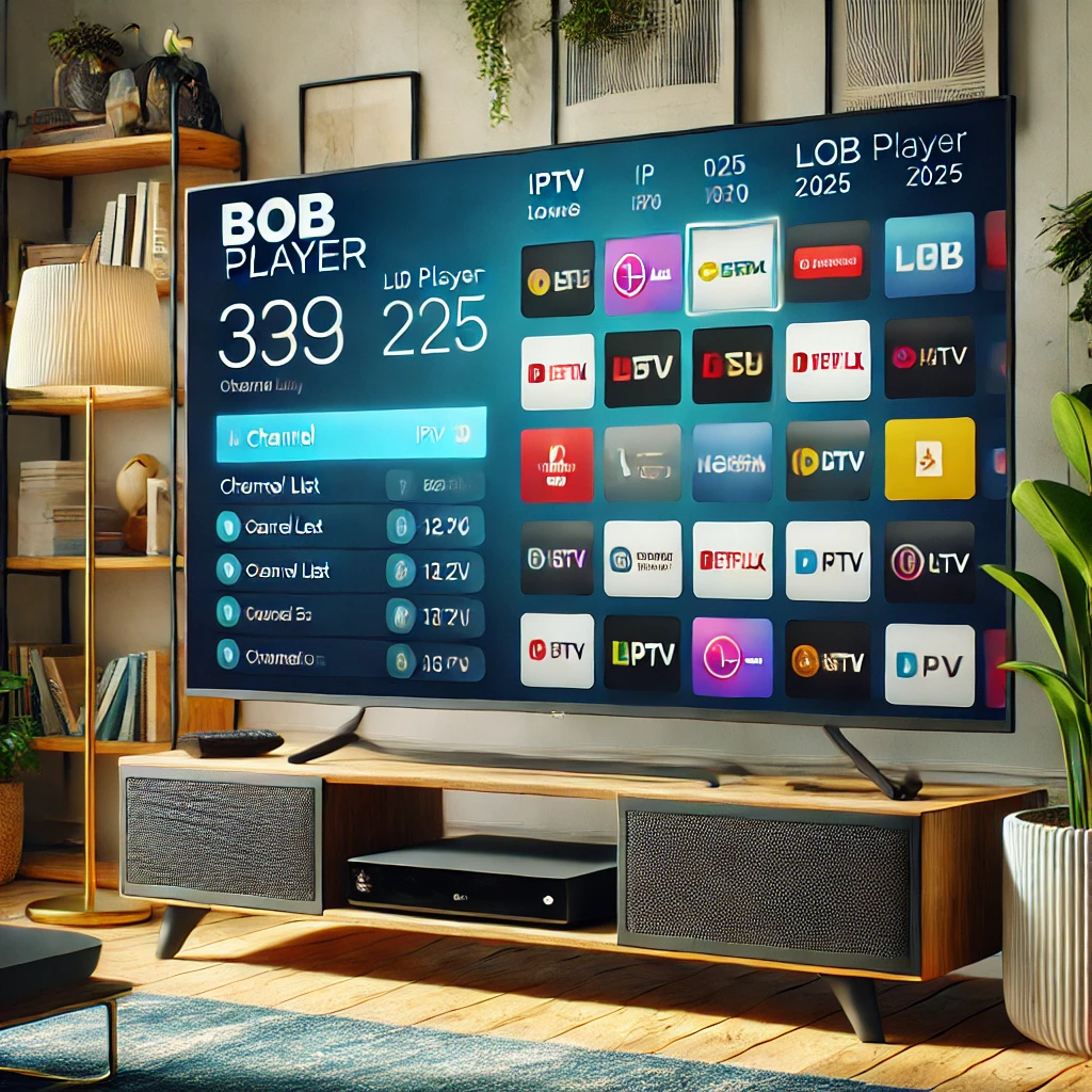 LG Smart TV mit BOB Player IPTV Installation